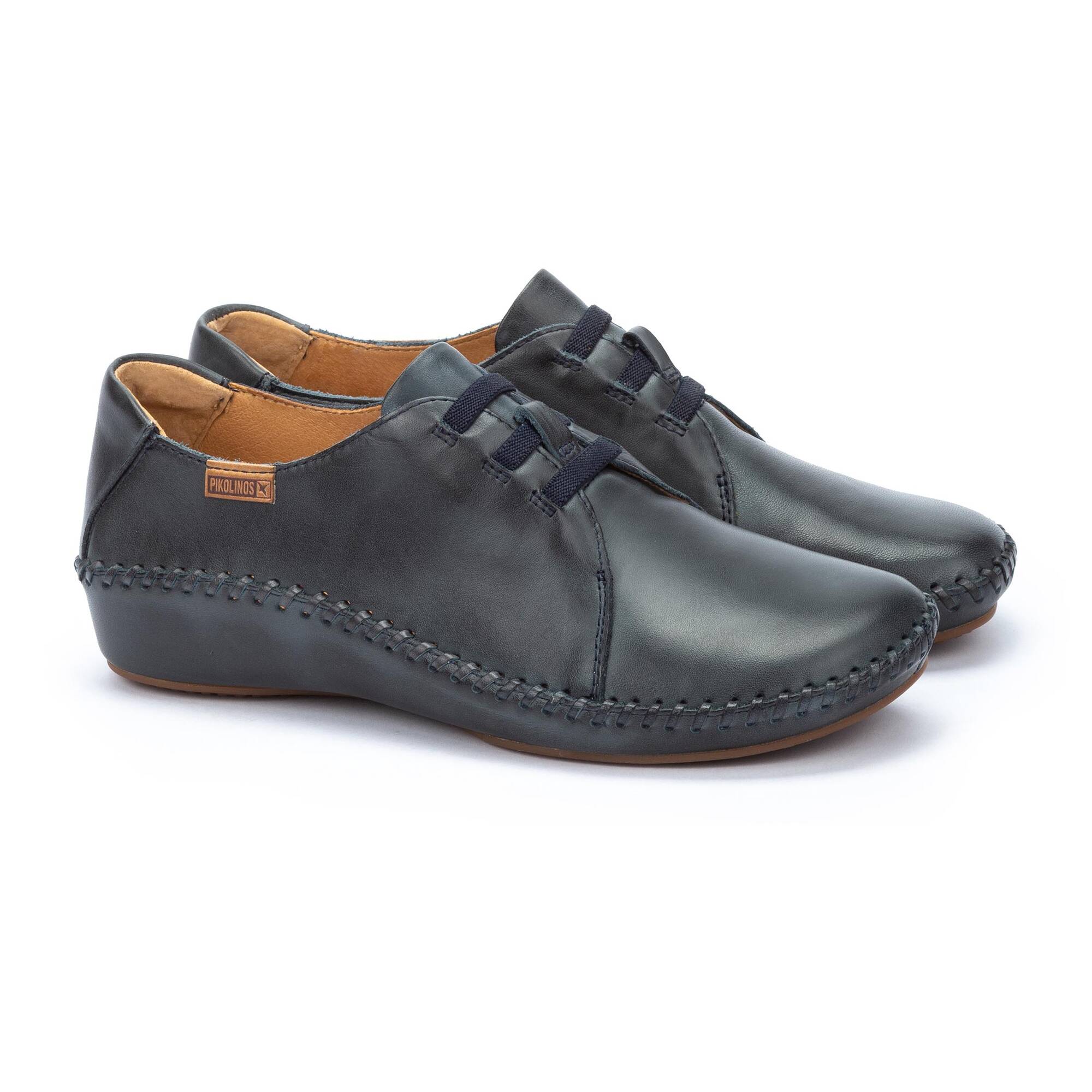 P. VALLARTA - Zapato con cierre elástico y cuña para muje