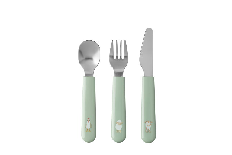 Kinderbestekset Mepal Mio 3-delig - Little Dutch - Little Farm