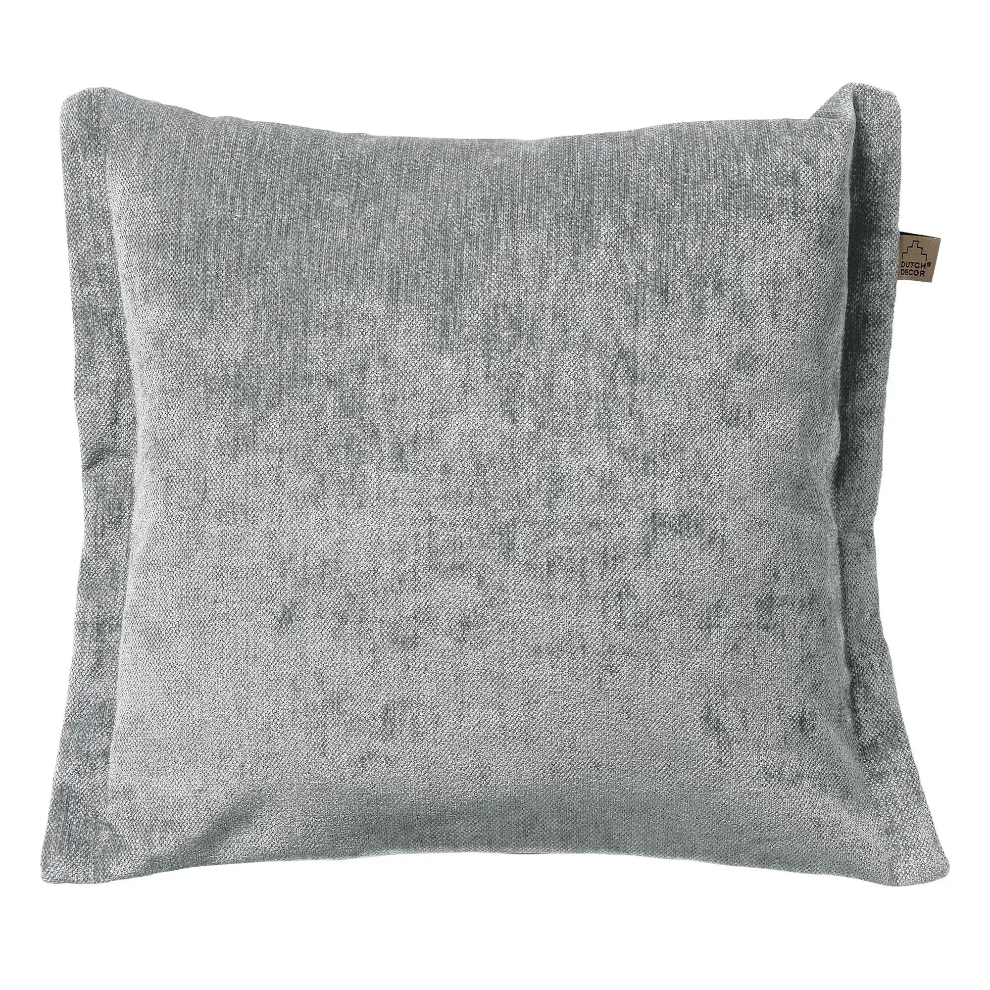 - Coussin - gris en polyester 45x45 cm uni