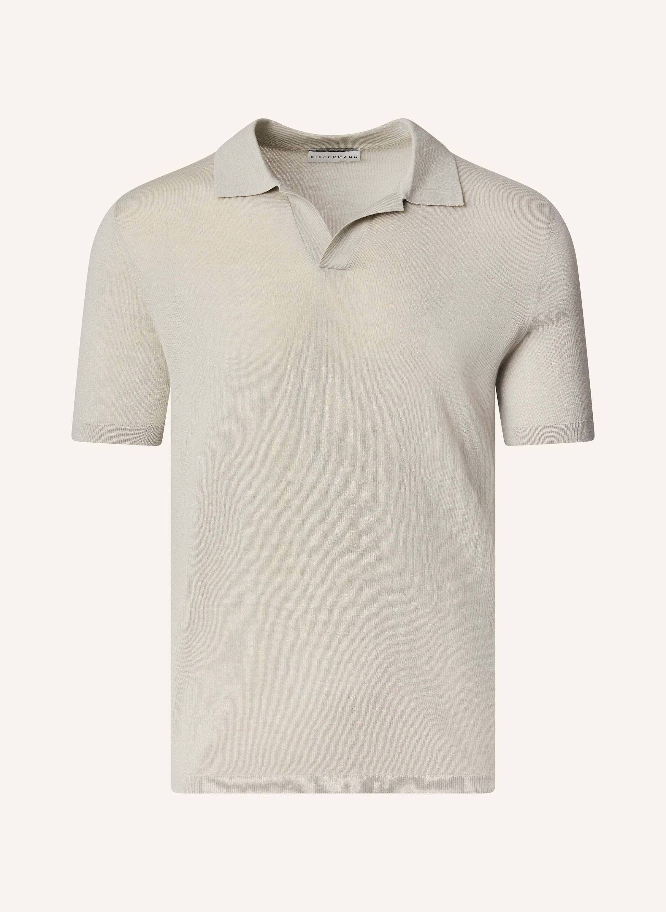 KIEFERMANN Strick-Poloshirt LURAS aus Merino