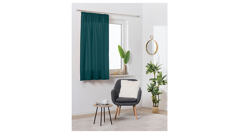Zasłona Oxford taśma 140x160 cm zielona
