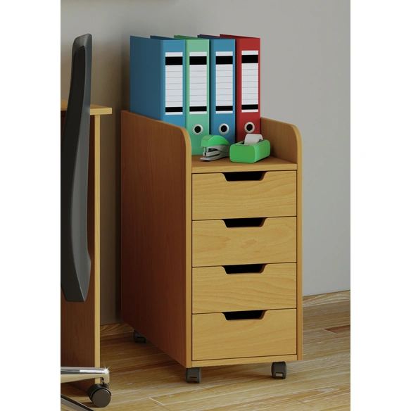 Rollcontainer »Konal«, BxH: 33 x 65 cm, Holzwerkstoff