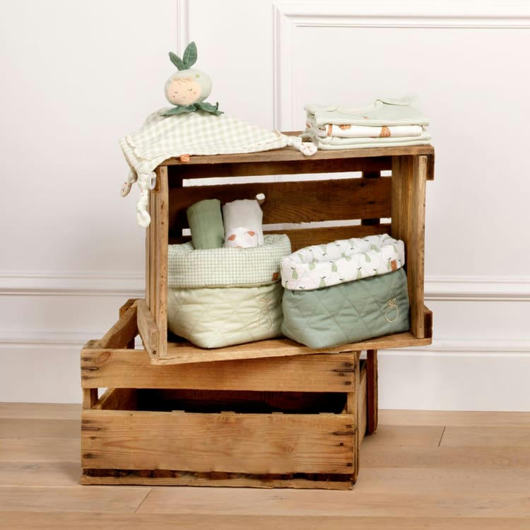 BOTANICA - Lot de 2 paniers de rangement Botanica