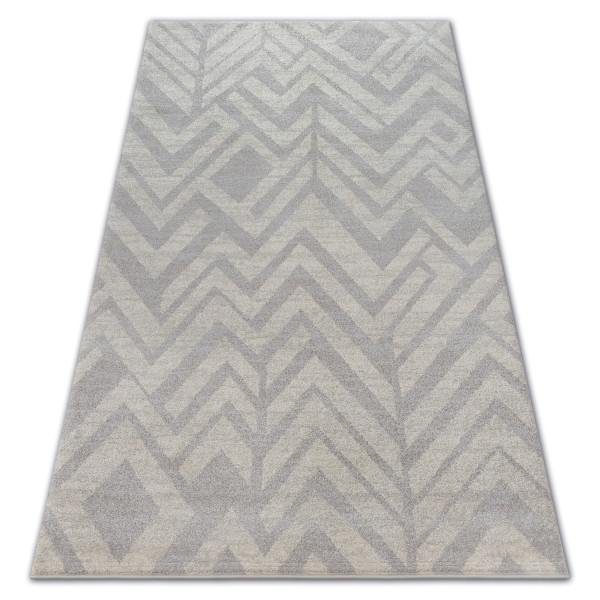Dywan SOFT 8028 ETNO JODEŁKA brąz / beż 140x190 cm