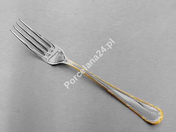 Komplet sztućców 24 cz. na 6 sób Pintinox 1929 - Filet (2.5 mm) złocone 23.FILG.K24