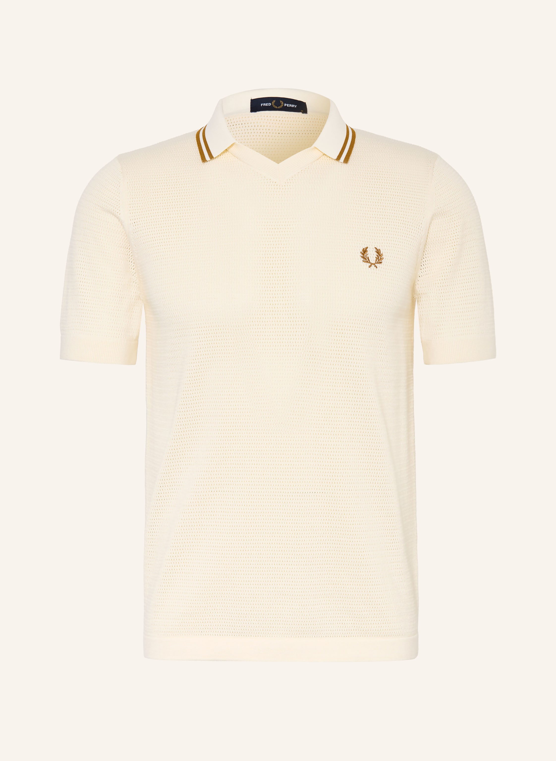FRED PERRY Strick-Poloshirt