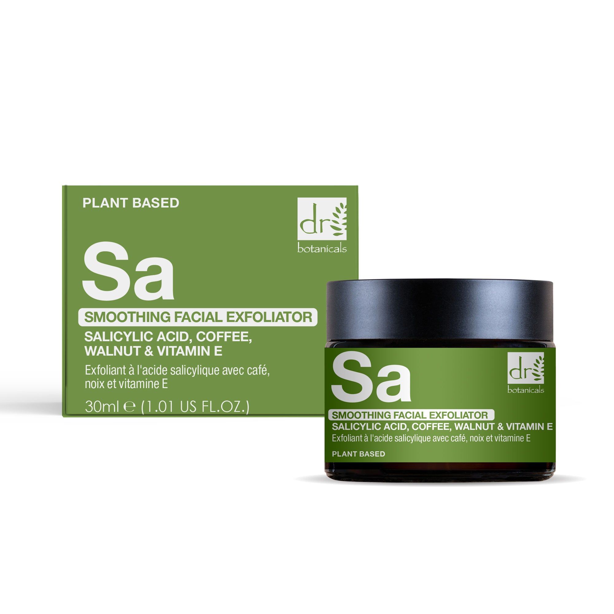Dr. Botanicals Anti-Ageing Salicylic Acid Exfoliator with Coffee & Vitamin E 30ml