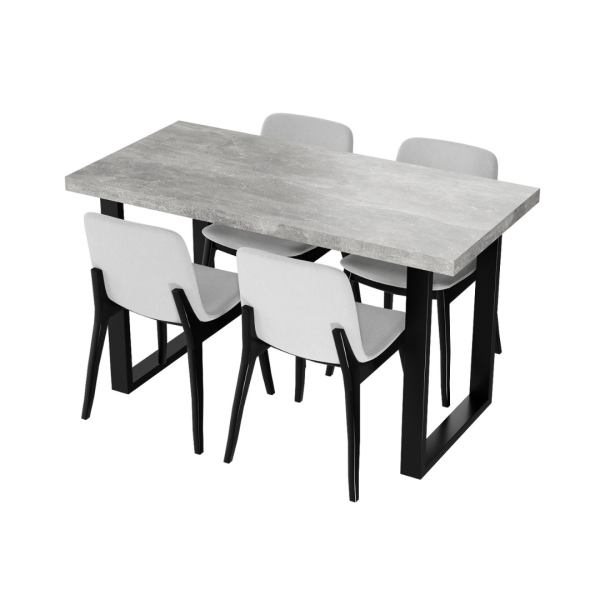 Stół Kuchenny Vini Beton Jasny 120X60