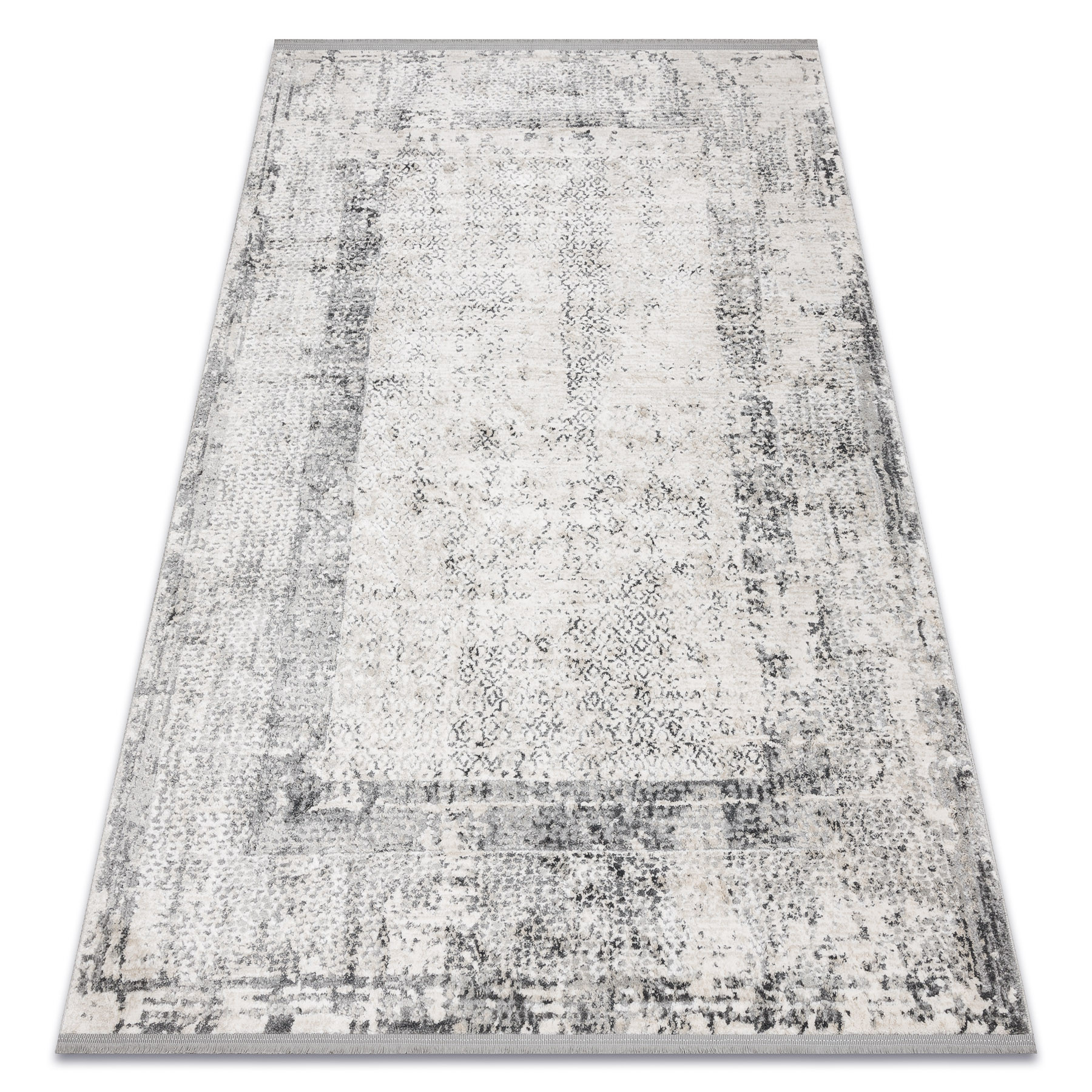 Dywan TULS nowoczesny, strukturalny, frędzle 51324 Vintage, 80x150 cm