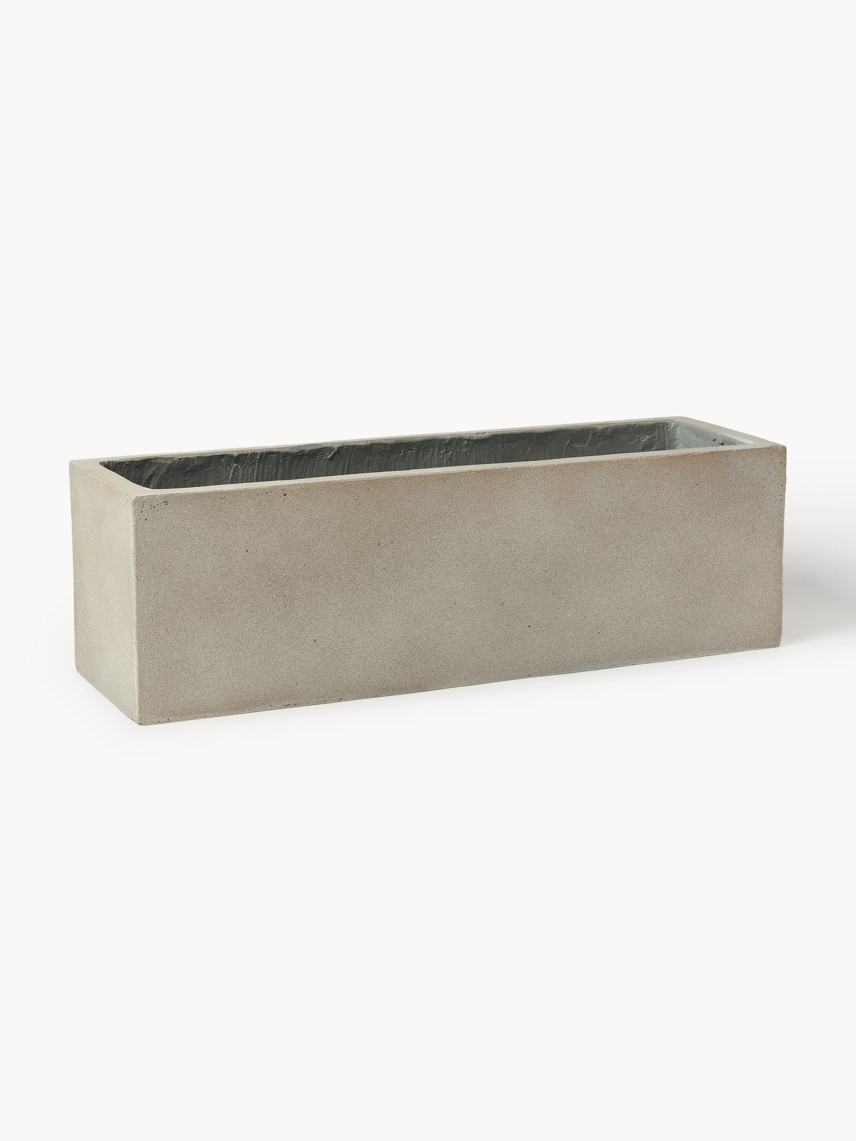 Blumentopf Tuscany aus Beton, H 19 cm