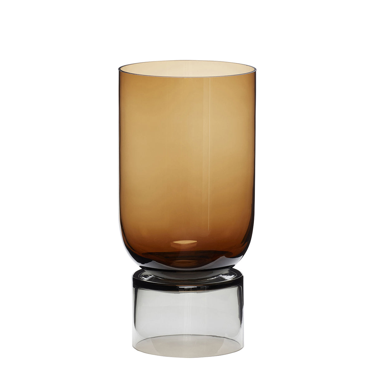 Hübsch vaas Stand - glas - ø16xh32cm