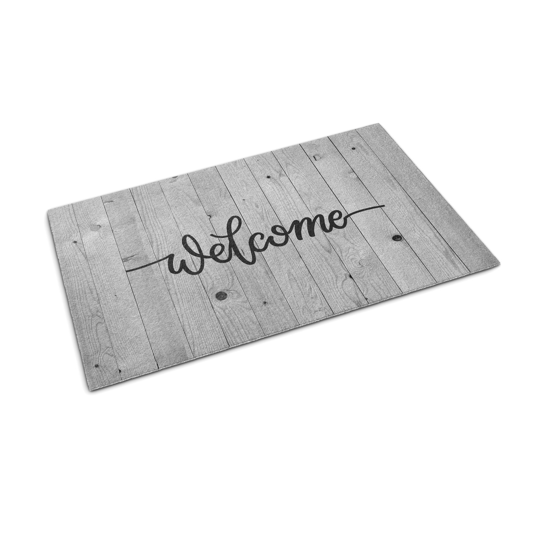 Stylowa Wycieraczka Pod DrzwiXXLDrewniane deski 150x100 cm