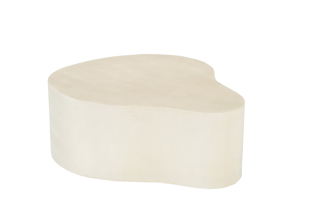 Brix salontafel Organic Sandy - 85cm - beton / MDF