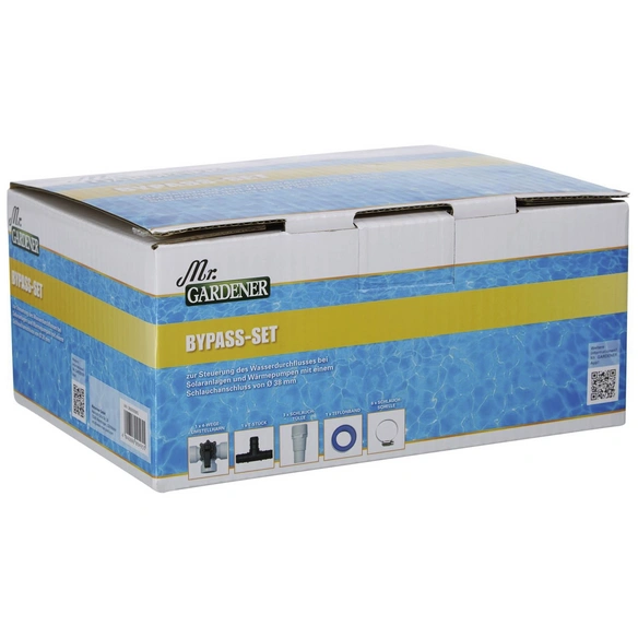 Bypass-Set, für Solarabsorber, Ø 3,8 cm, Länge: 25 cm