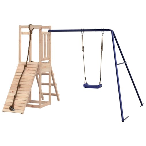 NNEVL Outdoor Playset Solid Wood Pine