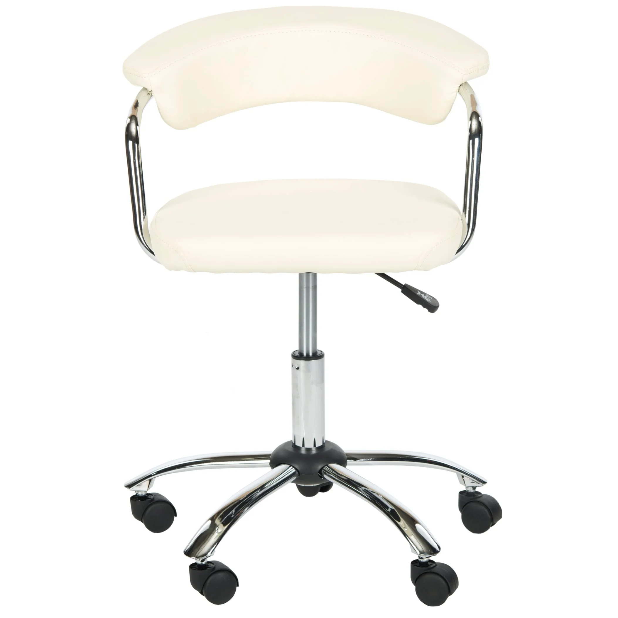 Silver Orchid Kelly Cream Desk Chair - 21W x 21D x 27H