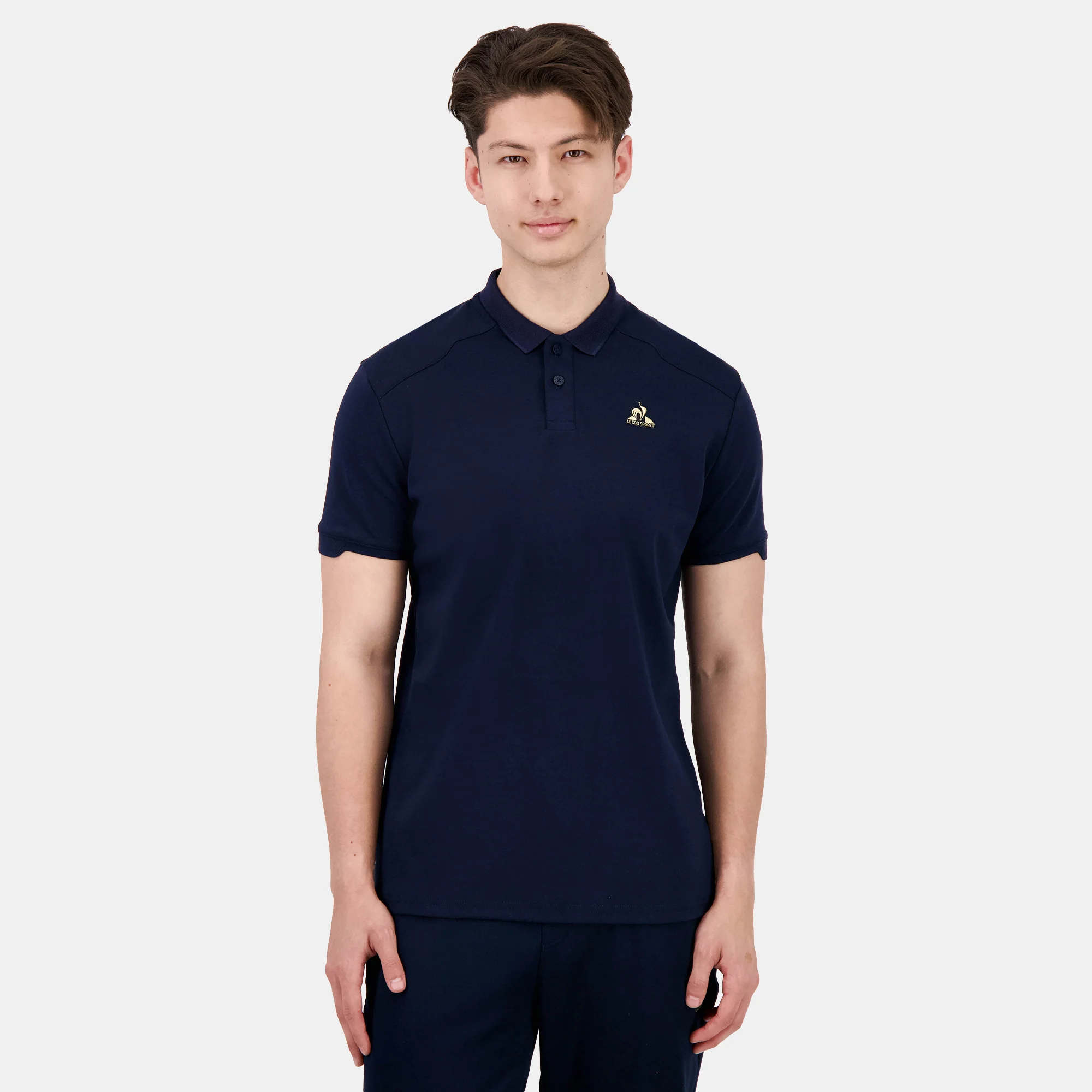 2510820-COQ D'OR Polo SS N°3 M dark velvet | Polo Homme