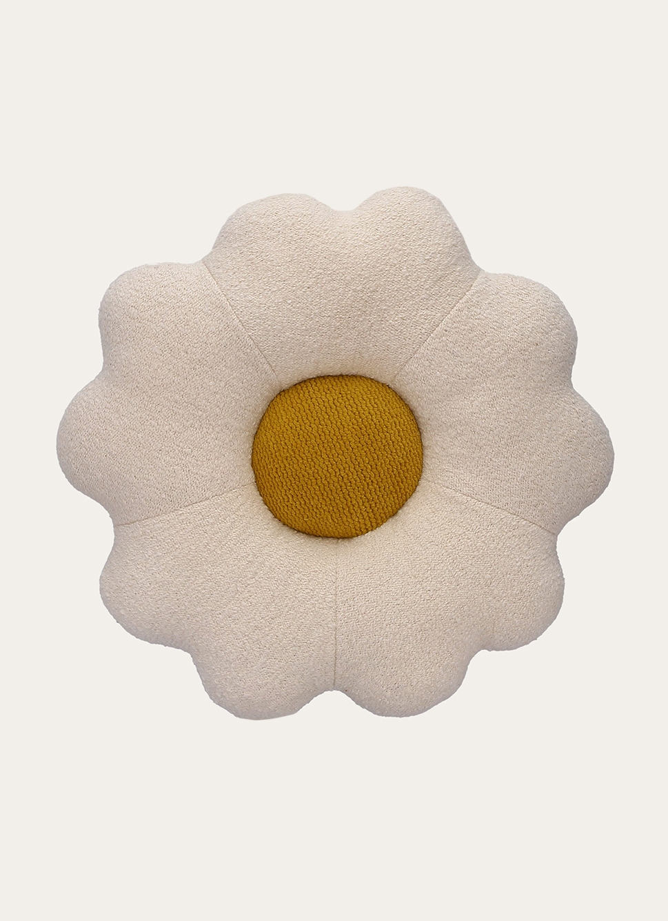 COUSSIN TRICOT FLEUR ECRU
