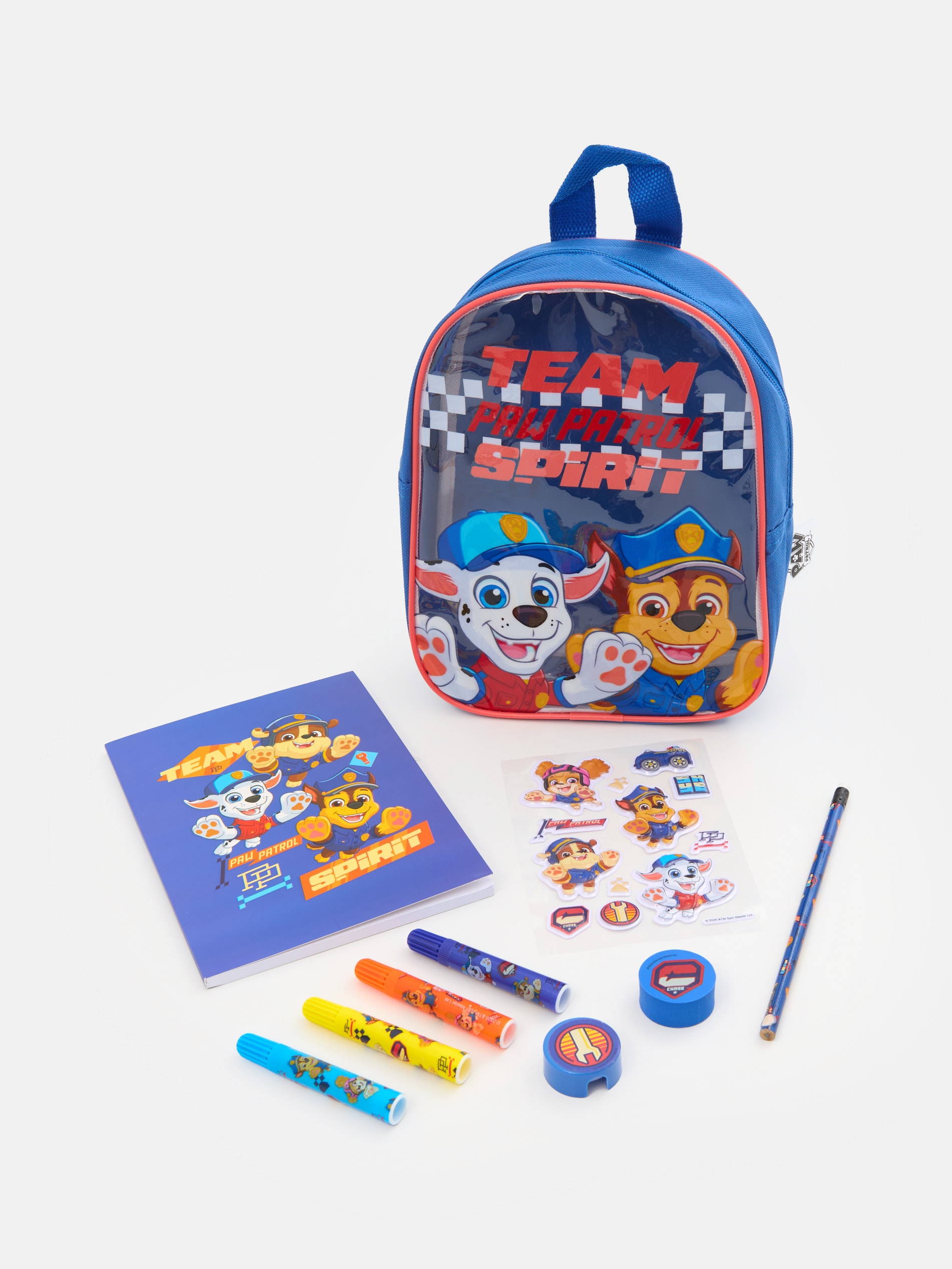 Zestaw artykułów papierniczych w plecaku PAW Patrol 10 pack