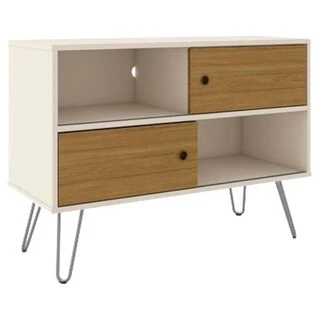 Manhattan Comfort Ulriksfors Mid Century Modern 35 In. Media Cabinet