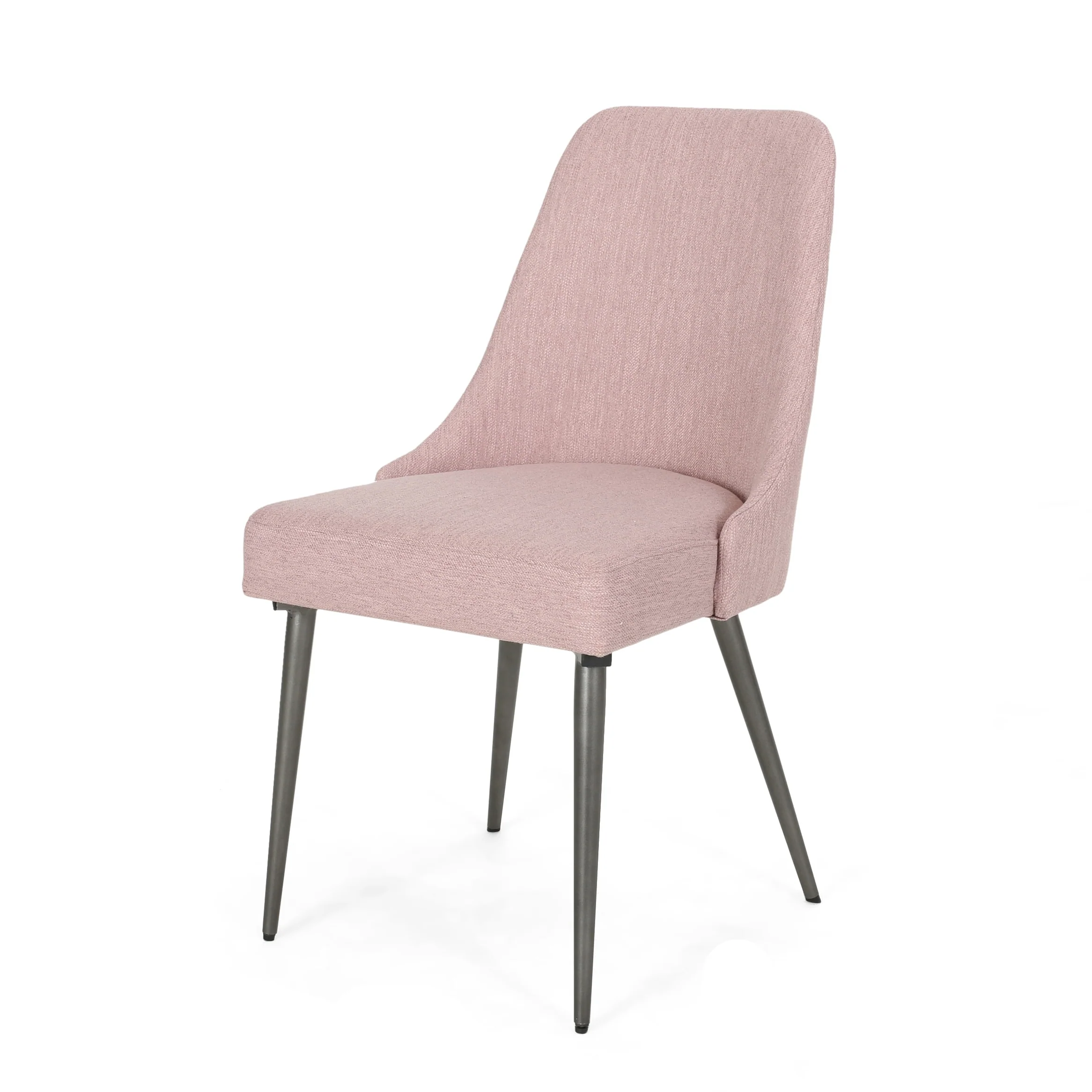 Alnoor Modern Armless Fabric Dining Chairs (Set of 2) by Christopher Knight Home - N/A