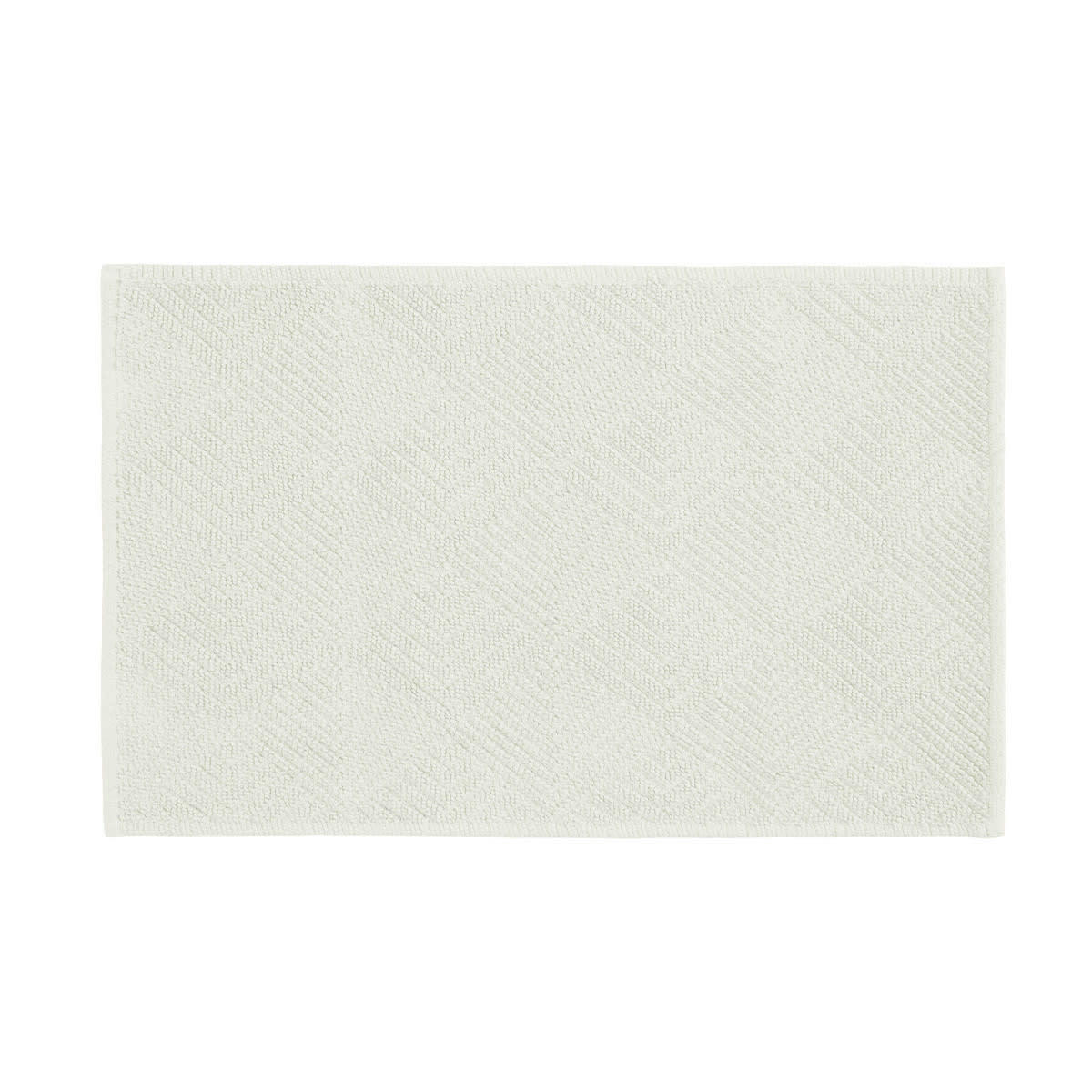 PUNTO DESIGN - Tapis en coton antidérapant 1350 g/m²  ecru 70x120 cm