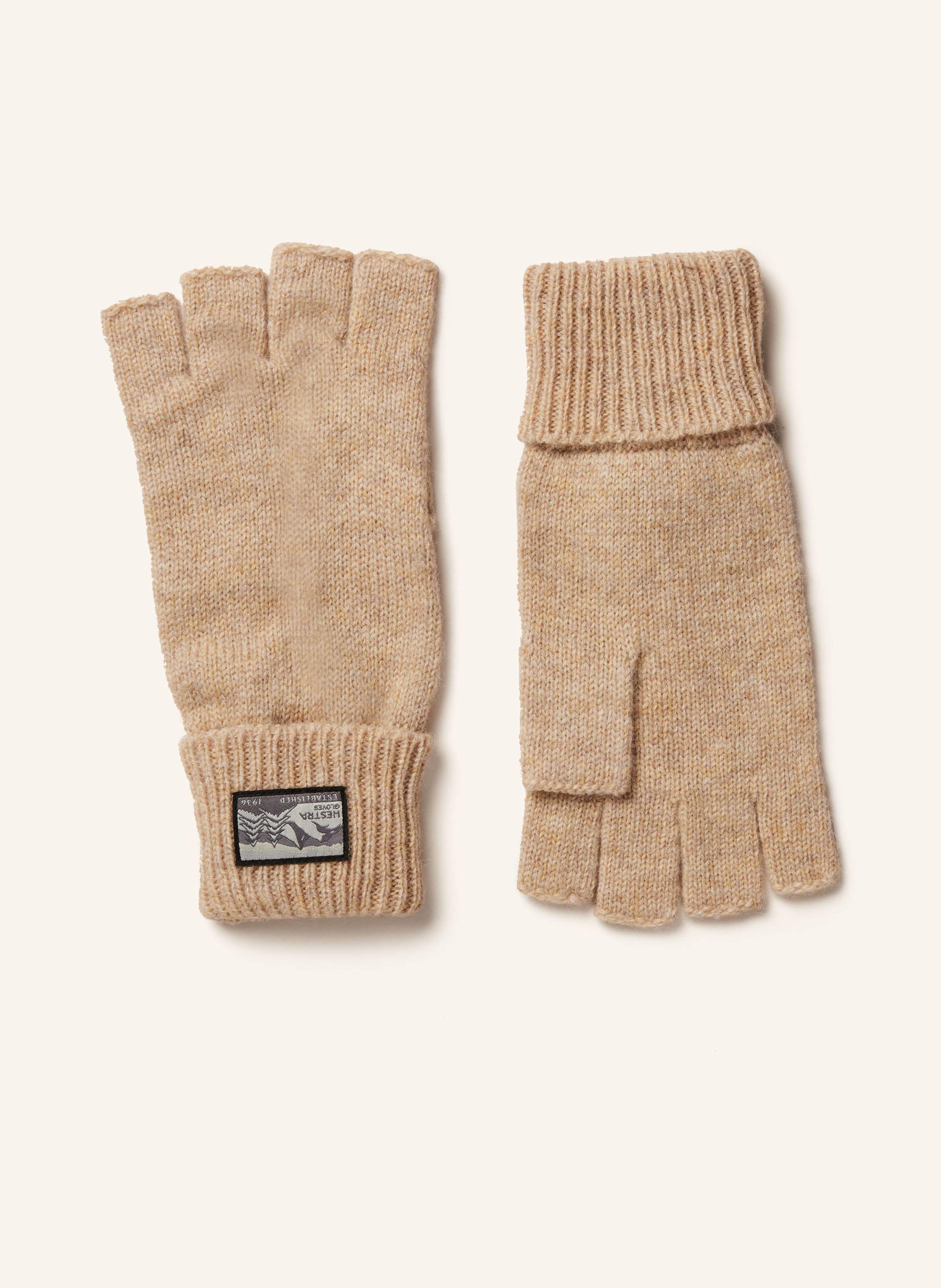 HESTRA Handschuhe RAGGWOOL HALF FINGER