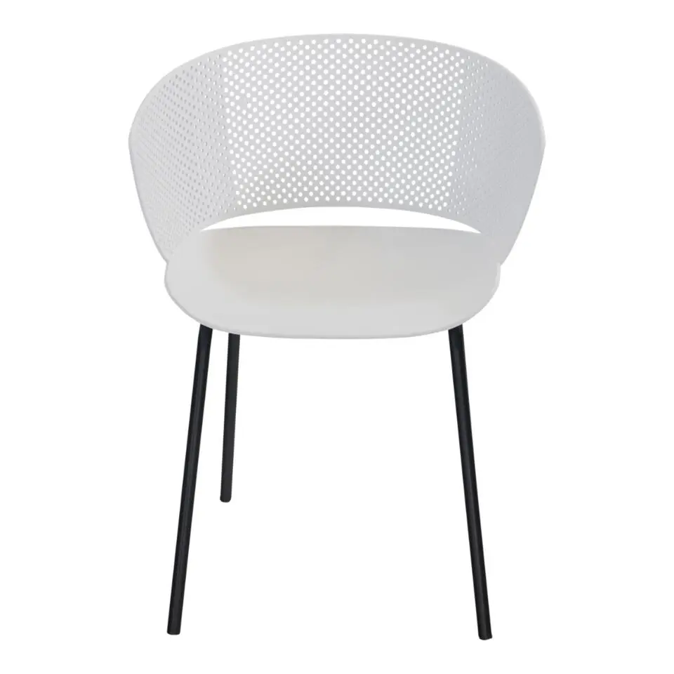 Les - Lille tuinstoel polypropyleen wit