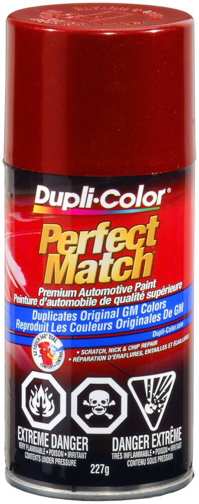 Dupli-Color Perfect Match Premium Acrylic Lacquer Automotive Aerosol Spray Paint, Autumn Maple Metallic (89, WA 8237), 227-g