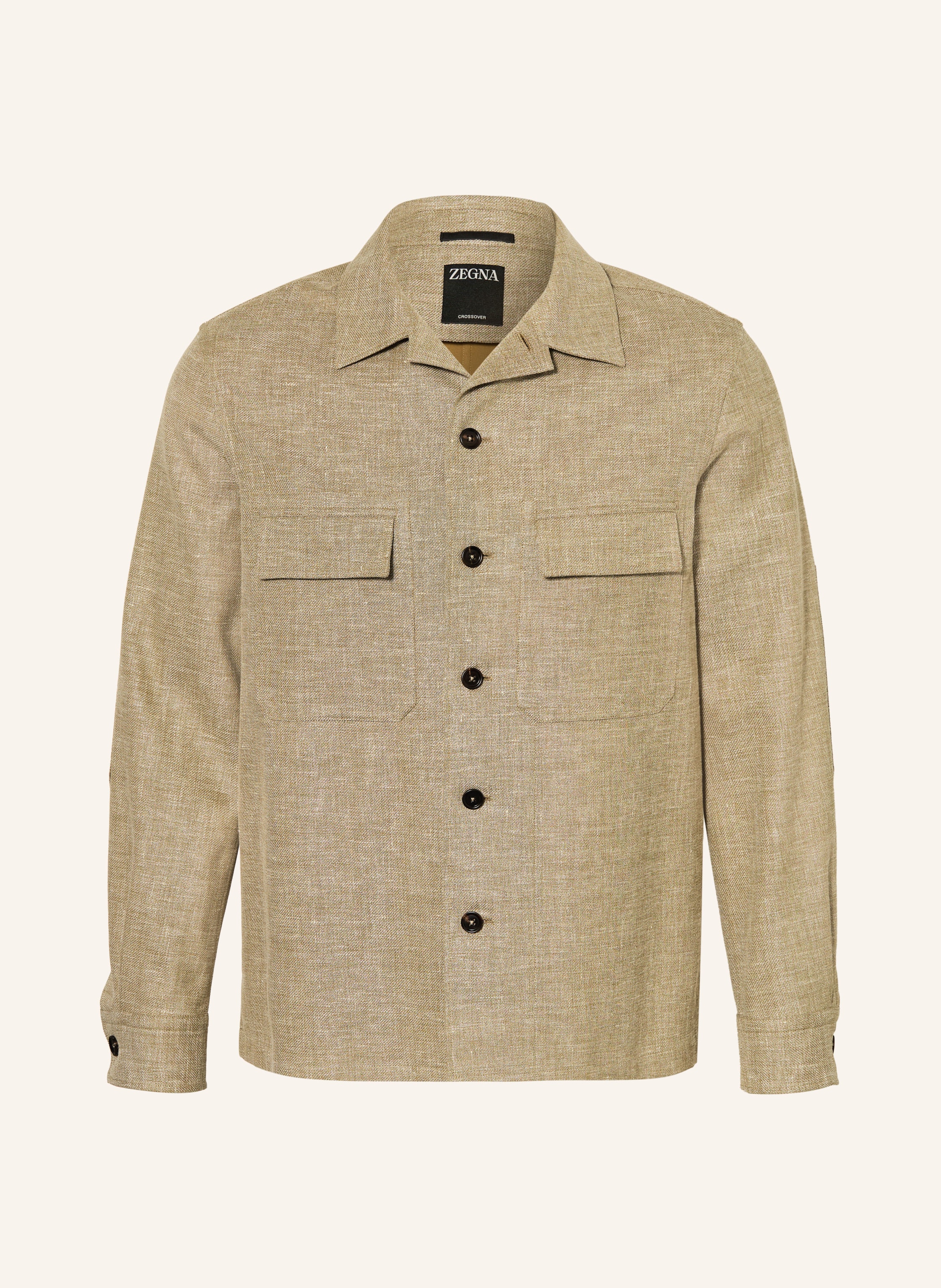 ZEGNA Overjacket mit Leinen