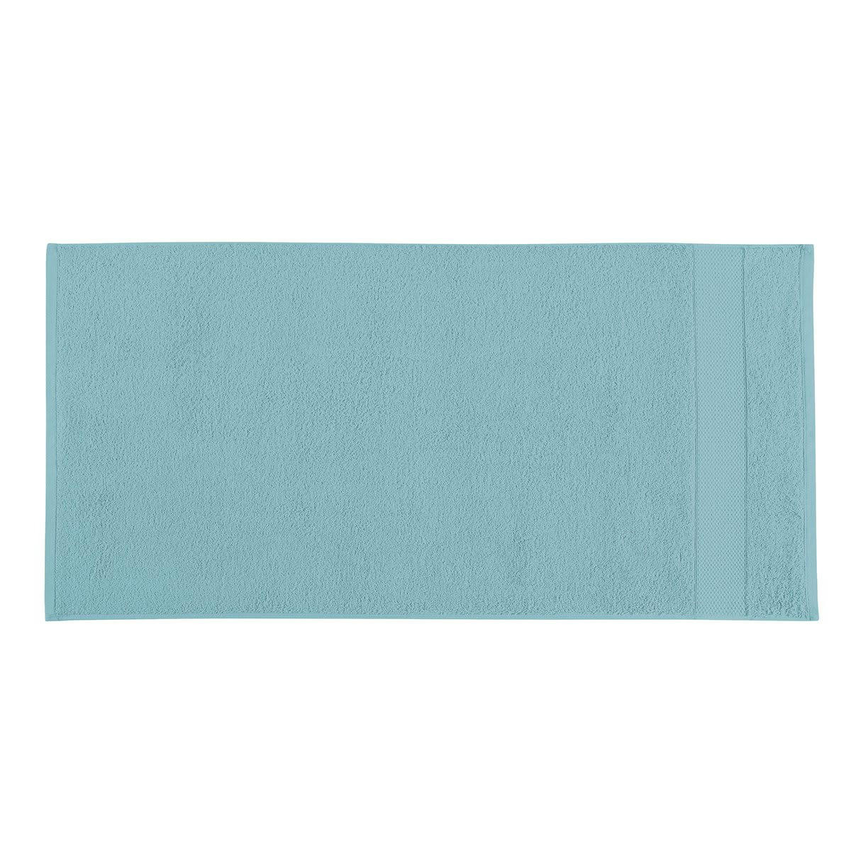 PÉTALE - Serviette coton azur 50x100 cm