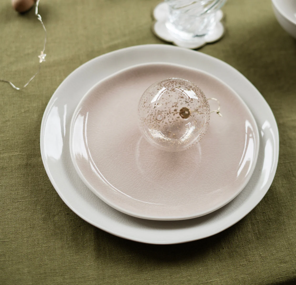 assiette plate quartz