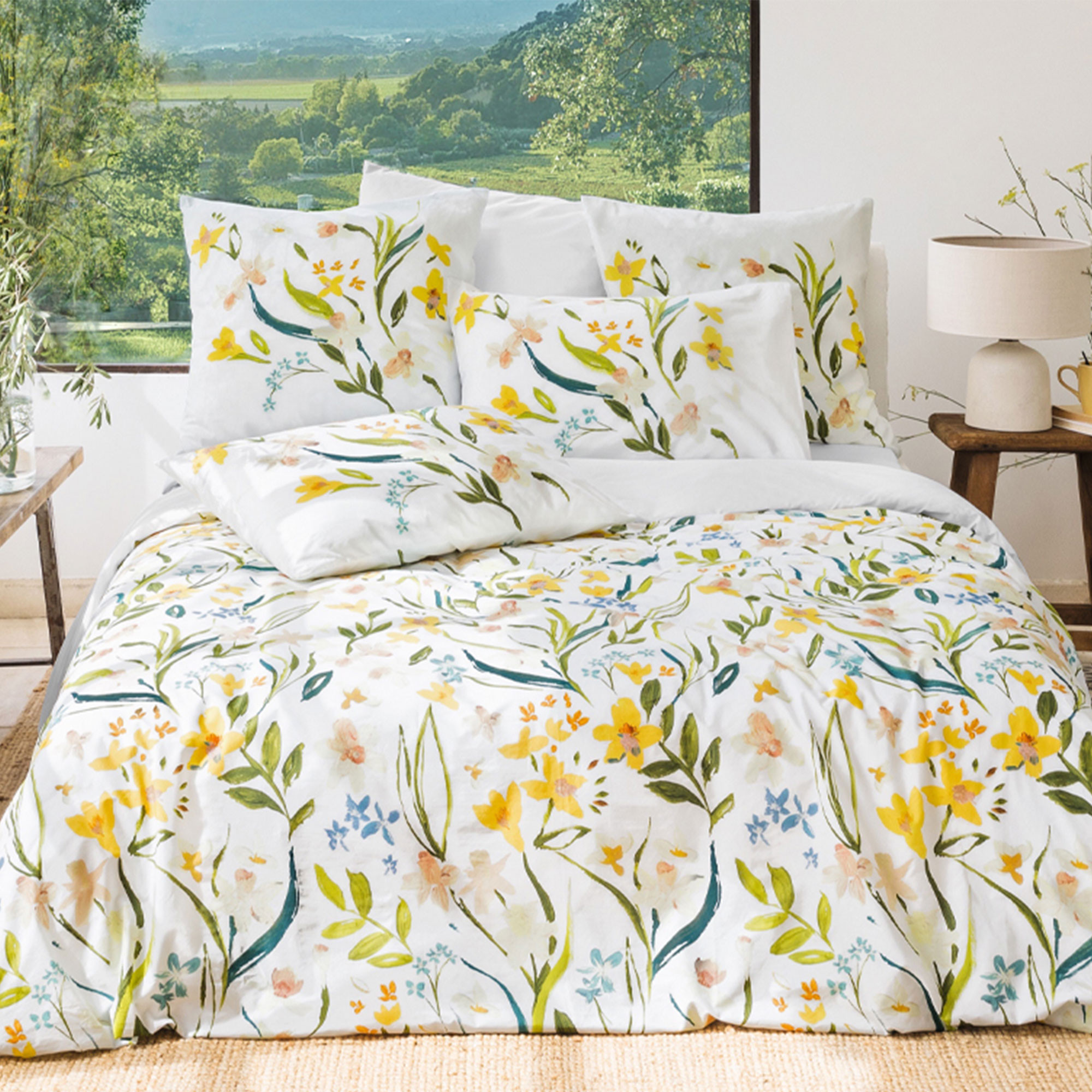 Housse de couetteFolles jonquilles