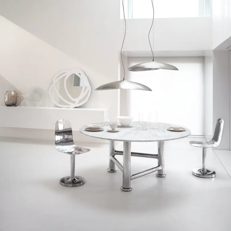 Hängeleuchte Silver