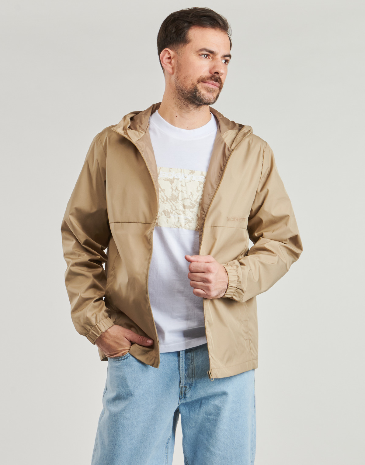 Jack & Jones - JJZACK - Beige