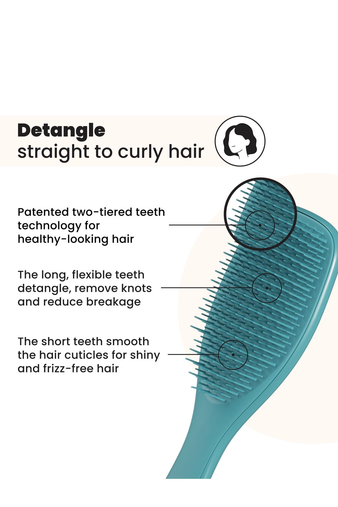 Tangle Teezer The Ultimate Detangler Transformative Teal