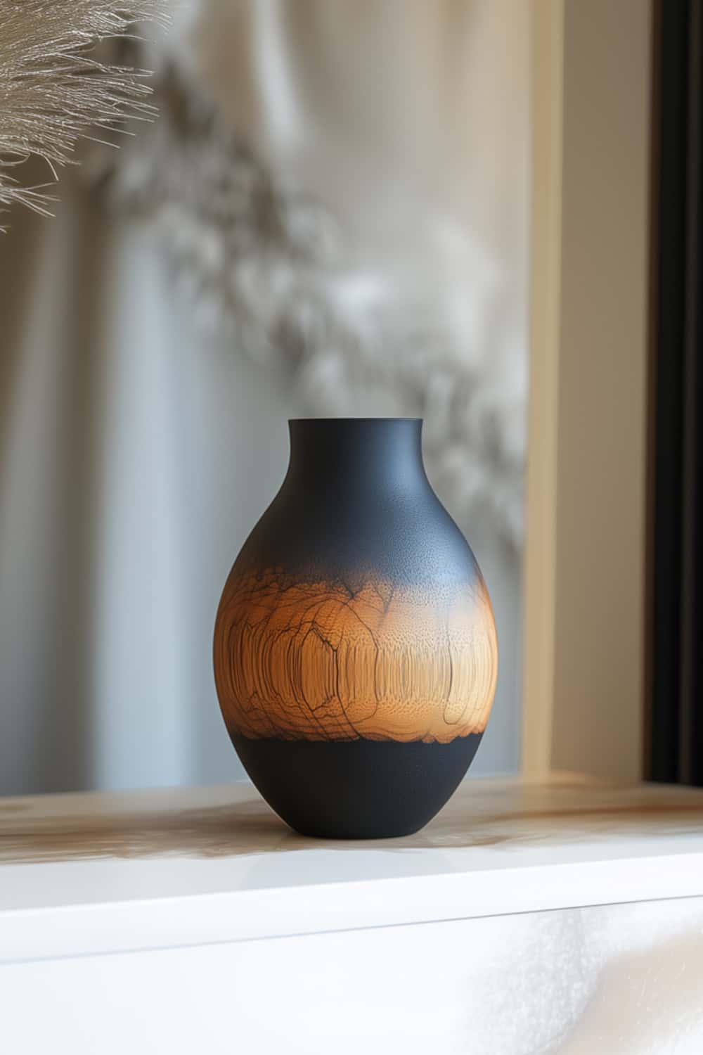 Vase Wood Sculpture #WG032