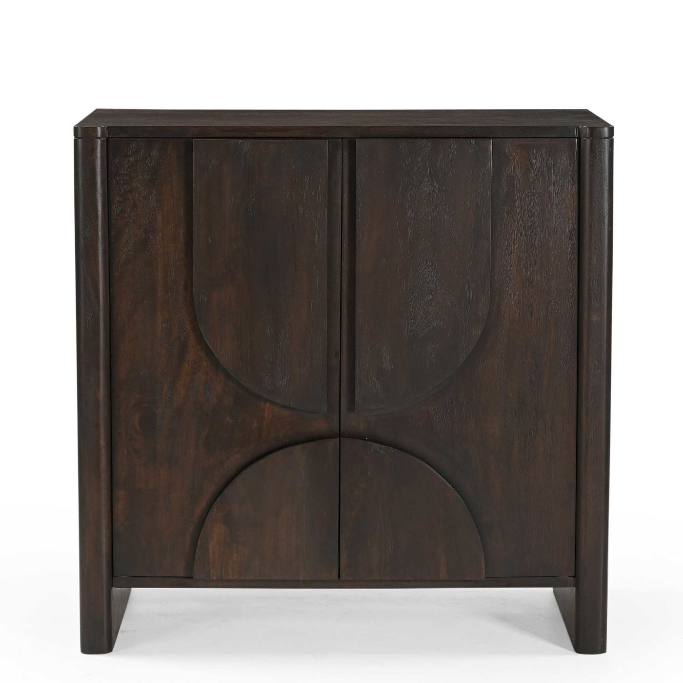 Starfurn Kabinetkast Zana - Donkerbruin Hout - 80x40x80cm