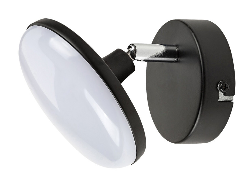 Kinkiet MADIczarny LED 1x4W 370lm wym:12x12x13,5cm IP20 Rabalux