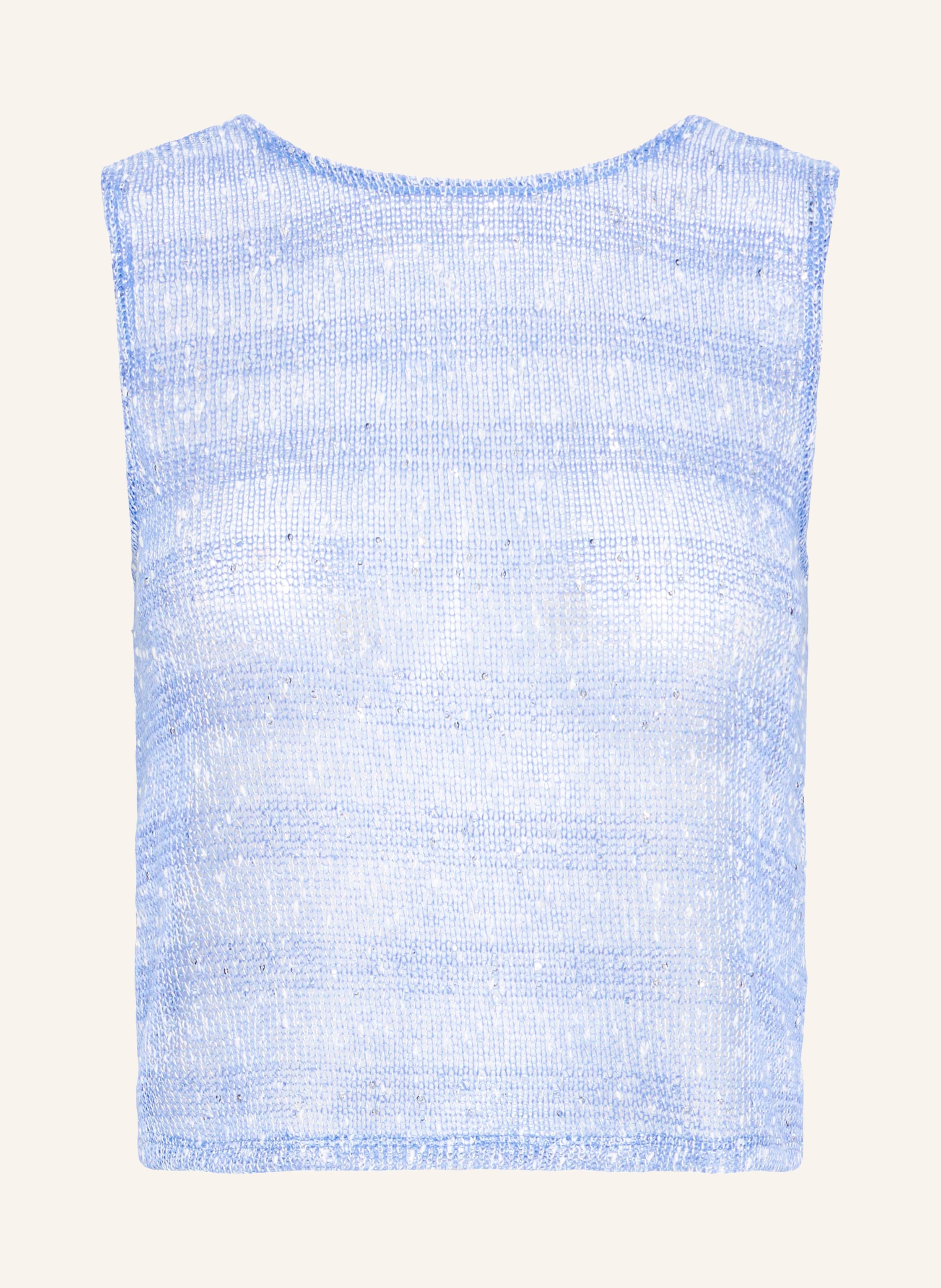 ICHI Stricktop IHPILOUA mit Pailletten
