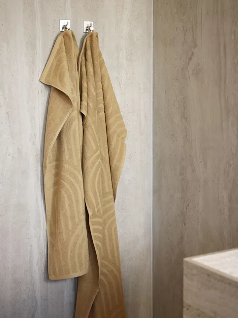 Badehåndklæde IDALA 65x13m gul