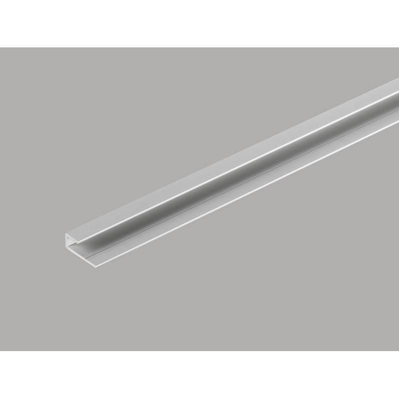 Profilé de départ et de finition en aluminium gris 260 cm