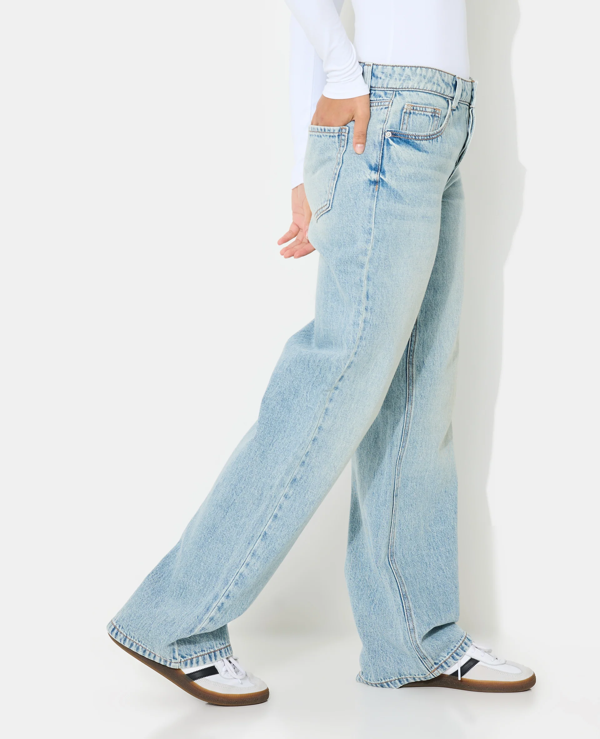 J71-3 / Jean wide taille basse