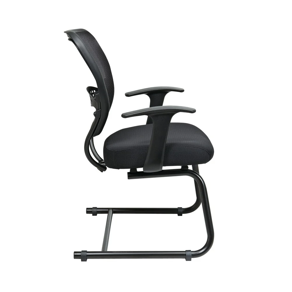 Office Star Star Matrex Mesh Chair - 26-1/2x26-1/2x37-1/4, Black