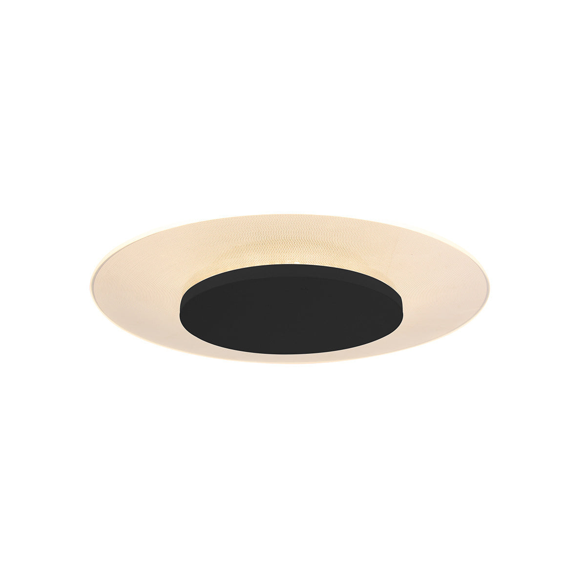 Steinhauer plafond - 28x 6 cm - zwart