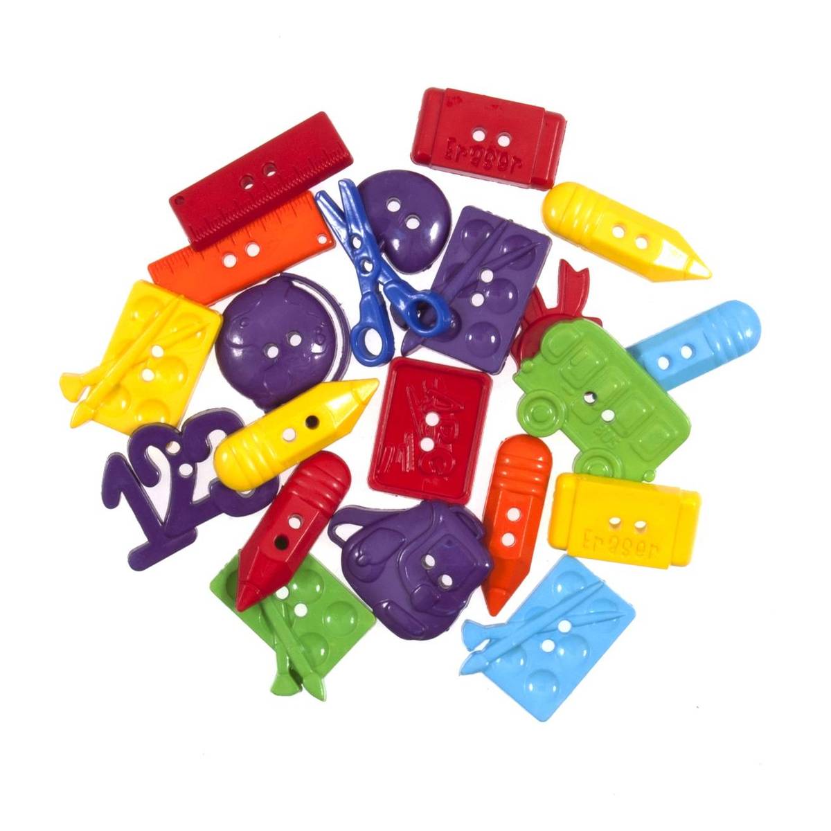 Trimits School Craft Buttons 20g