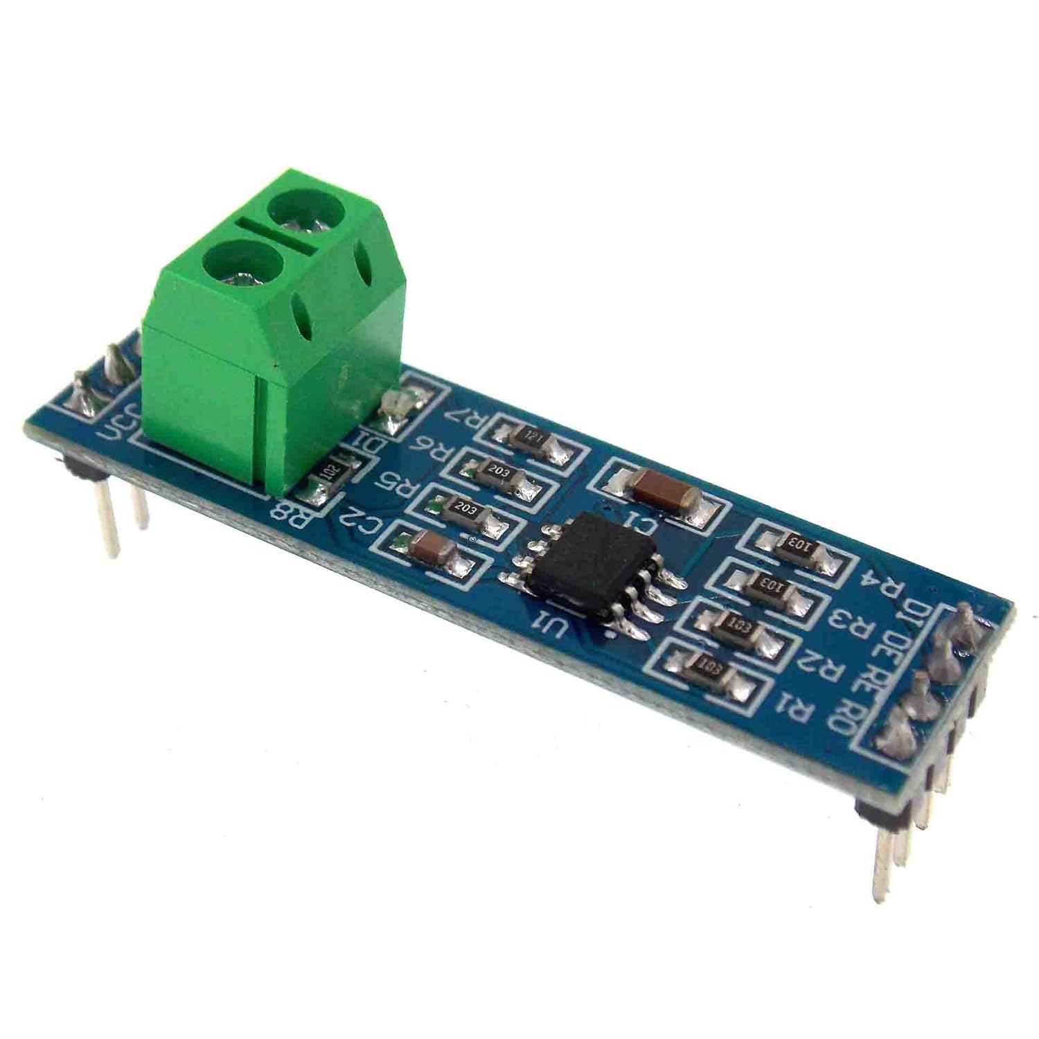 2pcs MAX485 Module RS-485 TTL to RS485 MAX485CSA Converter Module Integrated Circuits Products for Arduino