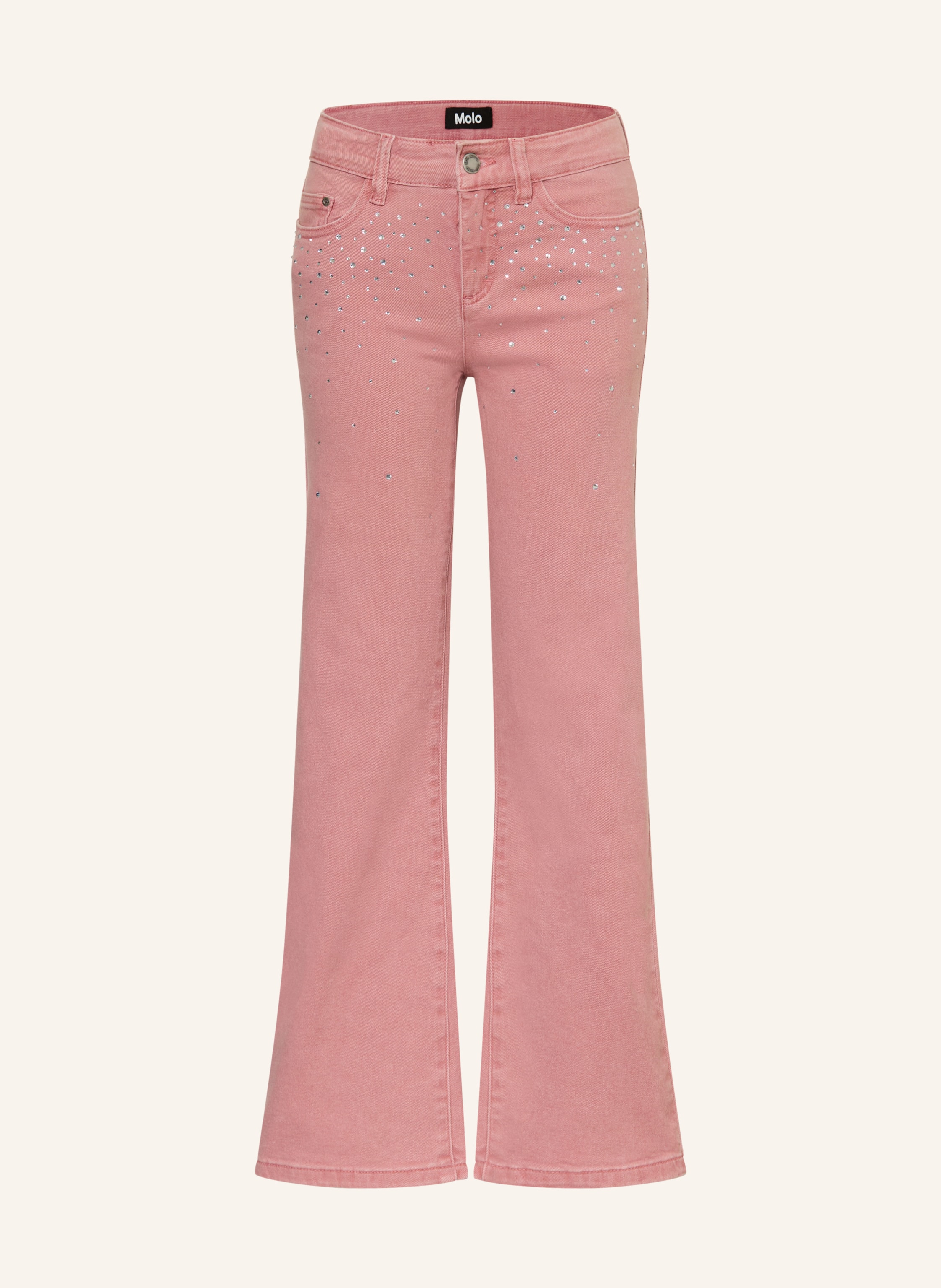 molo Jeans ASTA mit Schmucksteinen