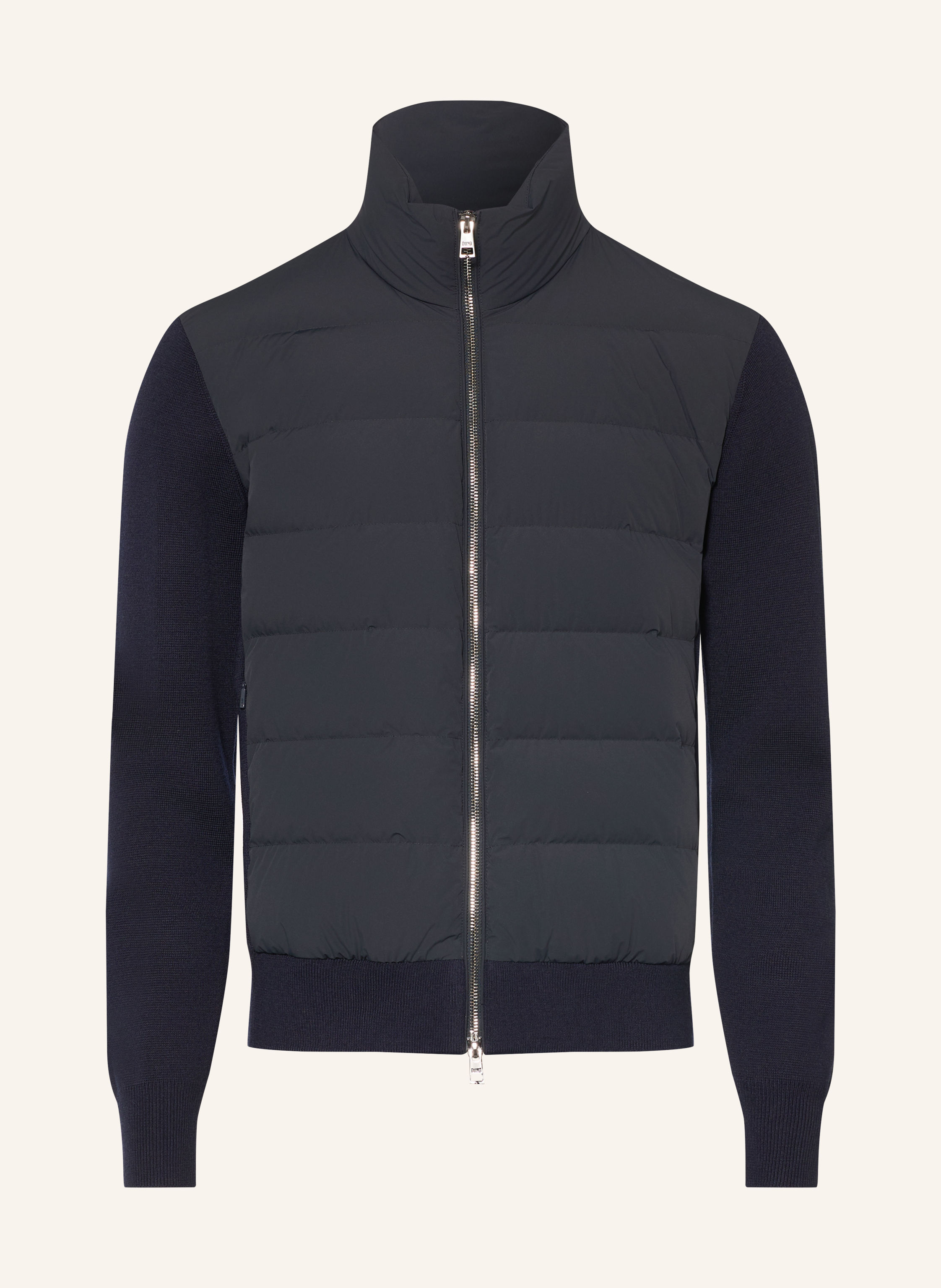 DUNO Strickjacke OLIVER im Materialmix