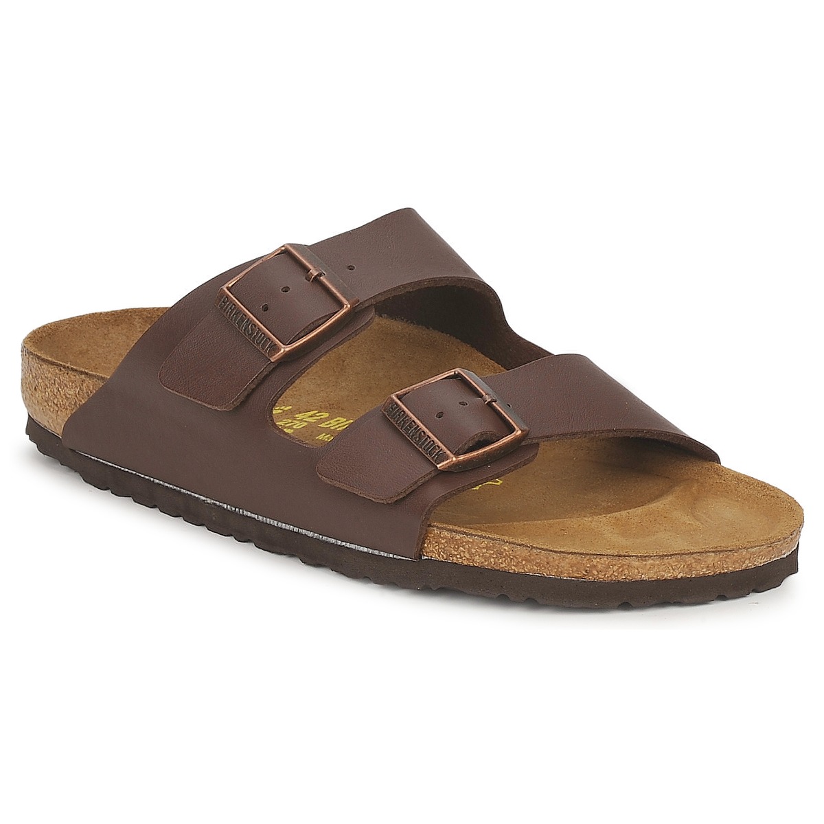 BIRKENSTOCK - Arizona - White / Dark / Brown